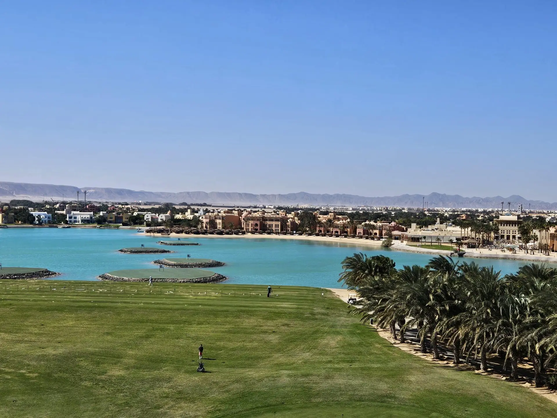 Lagune und Marina von El Gouna