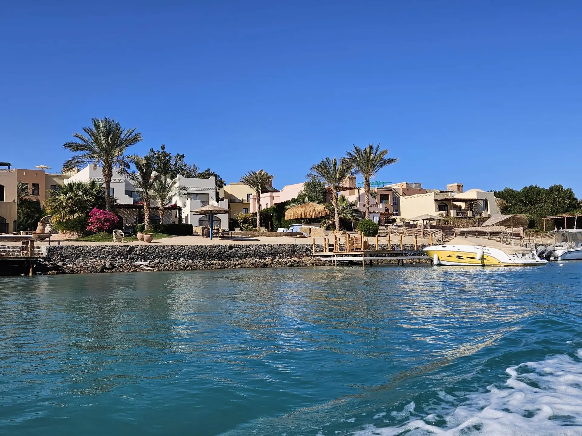 Lagune und Marina von El Gouna